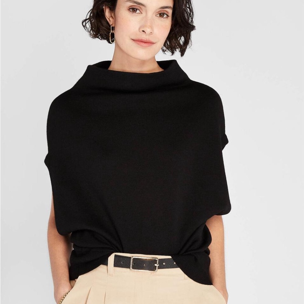 Club Monaco Tan Merino Knit Sweater Abhy - S